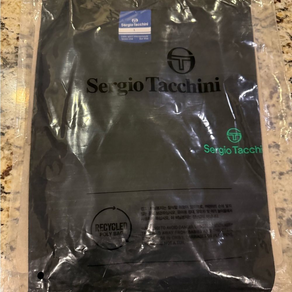 Sergio Tacchini Black T Shirt